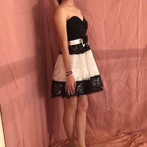 Tuxedo formal dress